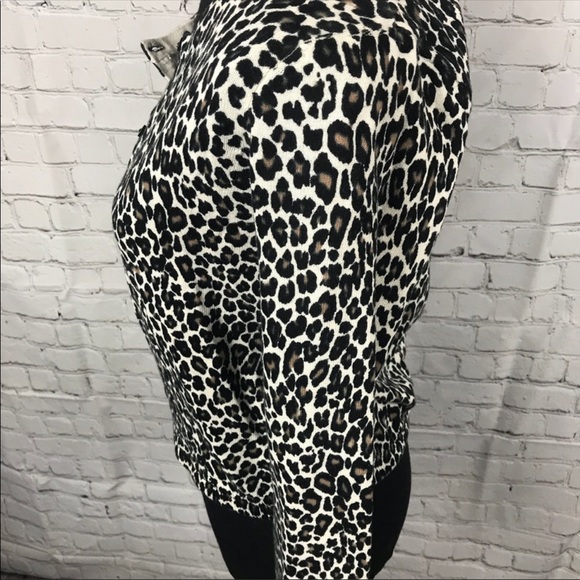 H&M cheetah cardigan nwot - Picture 3 of 4